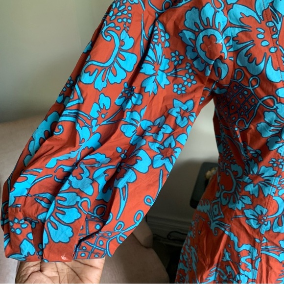 RHODE FLORAL MIDI DRESS - Picture 4 of 13